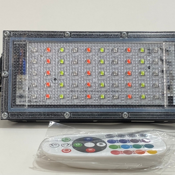 Floodlight High-Brightness RGB Floodlight With Remote Control For - Picture 5 of 5